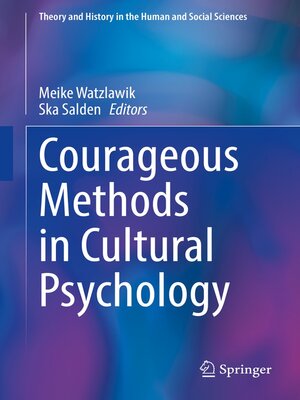 cover image of Courageous Methods in Cultural Psychology